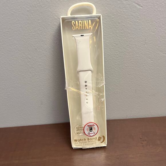 Sarina Watch Band for Apple Watch Series 1 Thru 7 Comfort Fit Top Grade Material - Picture 1 of 7